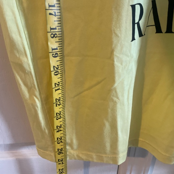 Rodarte Yellow and Black Short Sleeve Tee - Picture 5 of 6